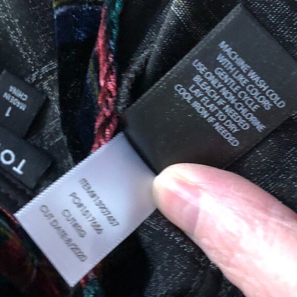 Torrid Sophie Plaid Velvet Swing Cami Top - 13907461 - Picture 8 of 8